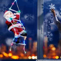 Weihnachtsmann mit LED-Beleuchtung in verschiedenen Varianten