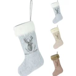 Weihnachtssocke 60 cm aufhängbar mit Motiv