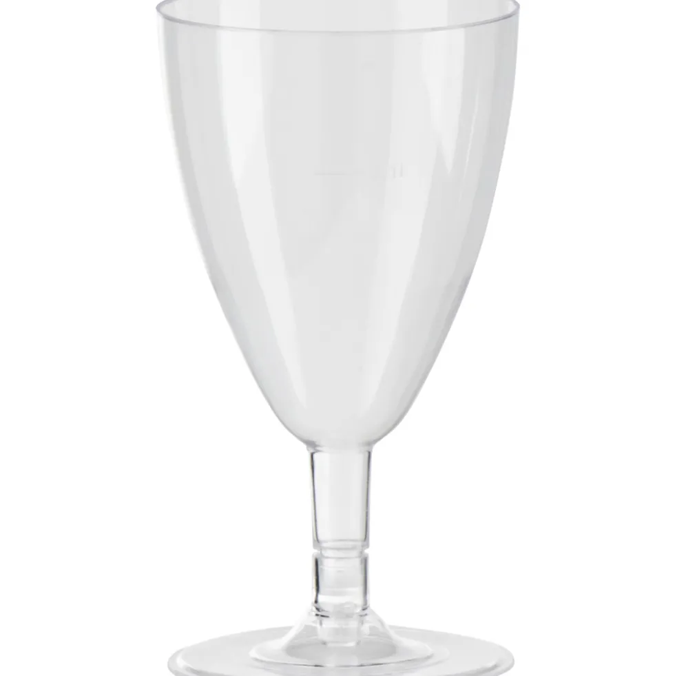 Weingläser 4 Stück, 150 cl,klar, Kunststoff