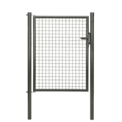 Wellengitter-Einzeltor 1000 x 1500 mm RAL 7016 anthrazit
