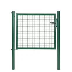 Wellengitter-Einzeltor 1000 x 750 mm RAL 6005 moosgrün
