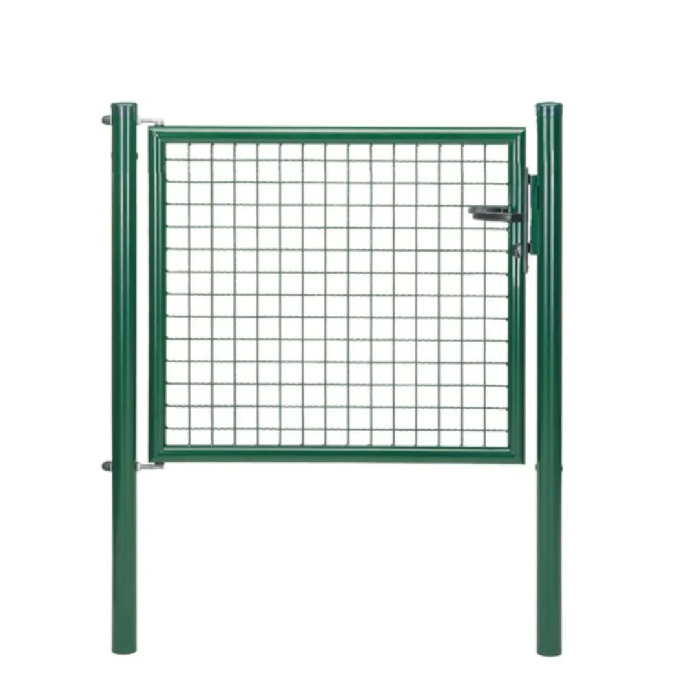 Wellengitter-Einzeltor 1000 x 750 mm RAL 6005 moosgrün