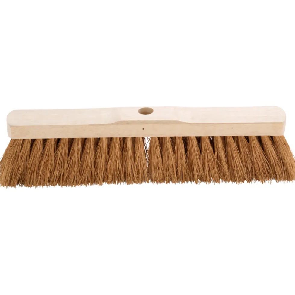 Werkstattbesen 40cm 1Loch mit Kokosfasern