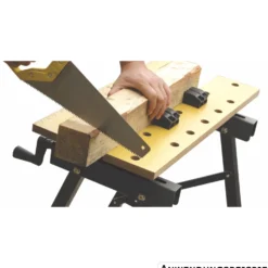 Werk- und Spanntisch klappbar 60,5 x 63 x 78,5 cm