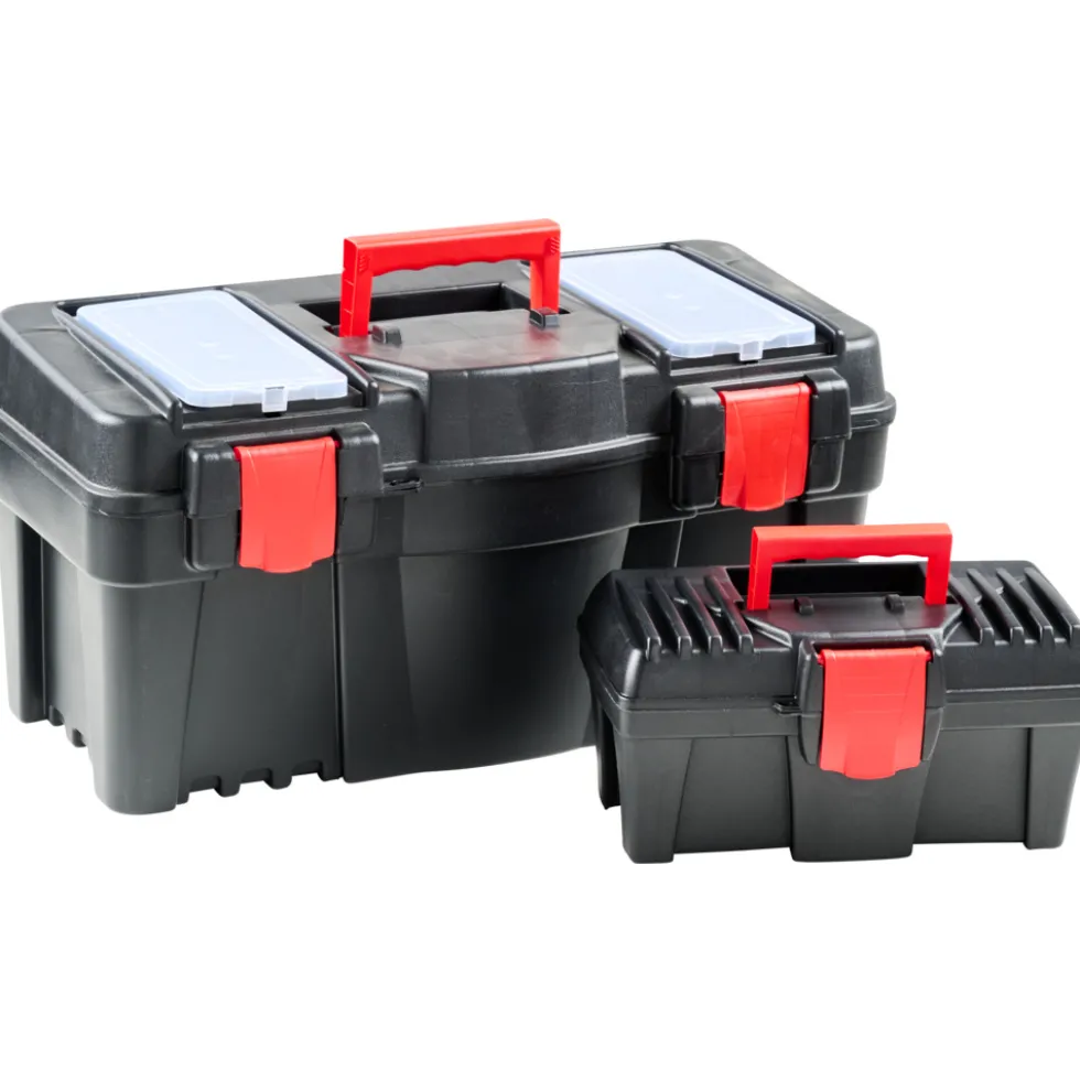 Werkzeugkoffer-Set 2in1 aus Kunststoff
