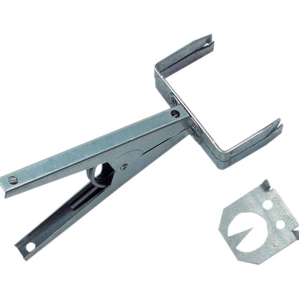 Wühlmausfalle 19 x 8 cm aus Metall mit Plättchen