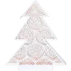 Windlicht Tree 34x9x40 cm weiss/kupfer aus Metall
