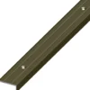 Winkel-Abschlussprofil Aluminium eloxiert 1000 x 25 x 10 mm bronzefarben gelocht