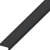 Winkel-Abschlussprofil PVC 1000 x 25 x 10 mm schwarz