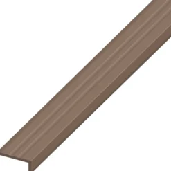 Winkel-Abschlussprofil PVC 1000 x 25 x 10 mm braun