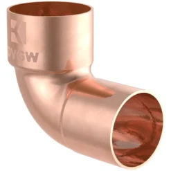 Winkel-Muffe 90° Kupfer-Lötfitting 15 mm - Nr. 5092
