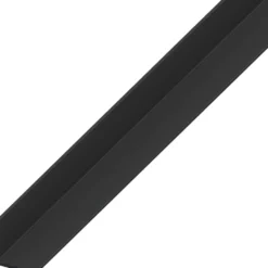 Winkelprofil gleichschenklig PVC 1000 x 25 x 1,8 mm schwarz
