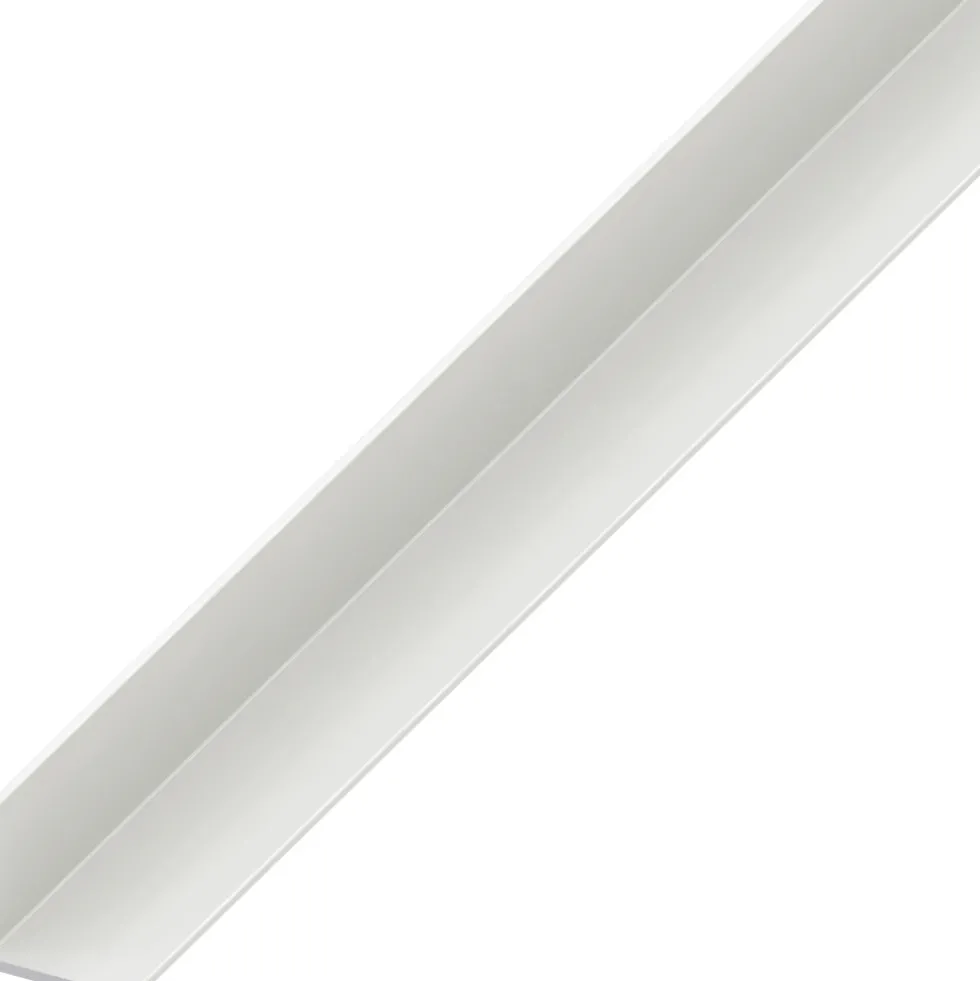 Winkelprofil gleichschenklig PVC 2000 x 25 x 1,8 mm weiß