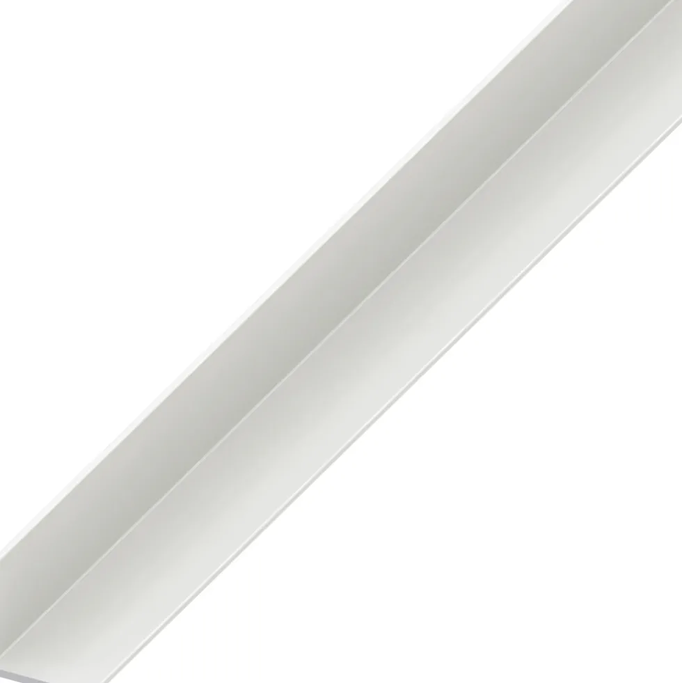 Winkelprofil gleichschenklig PVC 1000 x 20 x 1,5 mm weiß