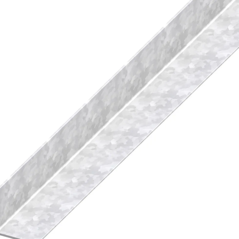 Winkelprofil gleichschenklig Stahl verzinkt kaltgewalzt 1000 x 23,5 x 1,2 mm silberfarben