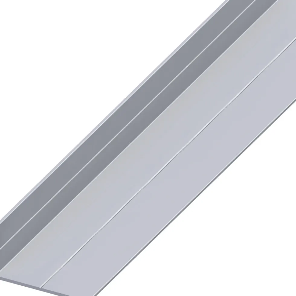 Winkelprofil ungleichschenklig Aluminium 1000 x 19,5 x 35,5 x 1,5 mm blank