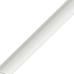Winkelprofil ungleichschenklig PVC 1000 x 40 x 10 x 2 mm weiß