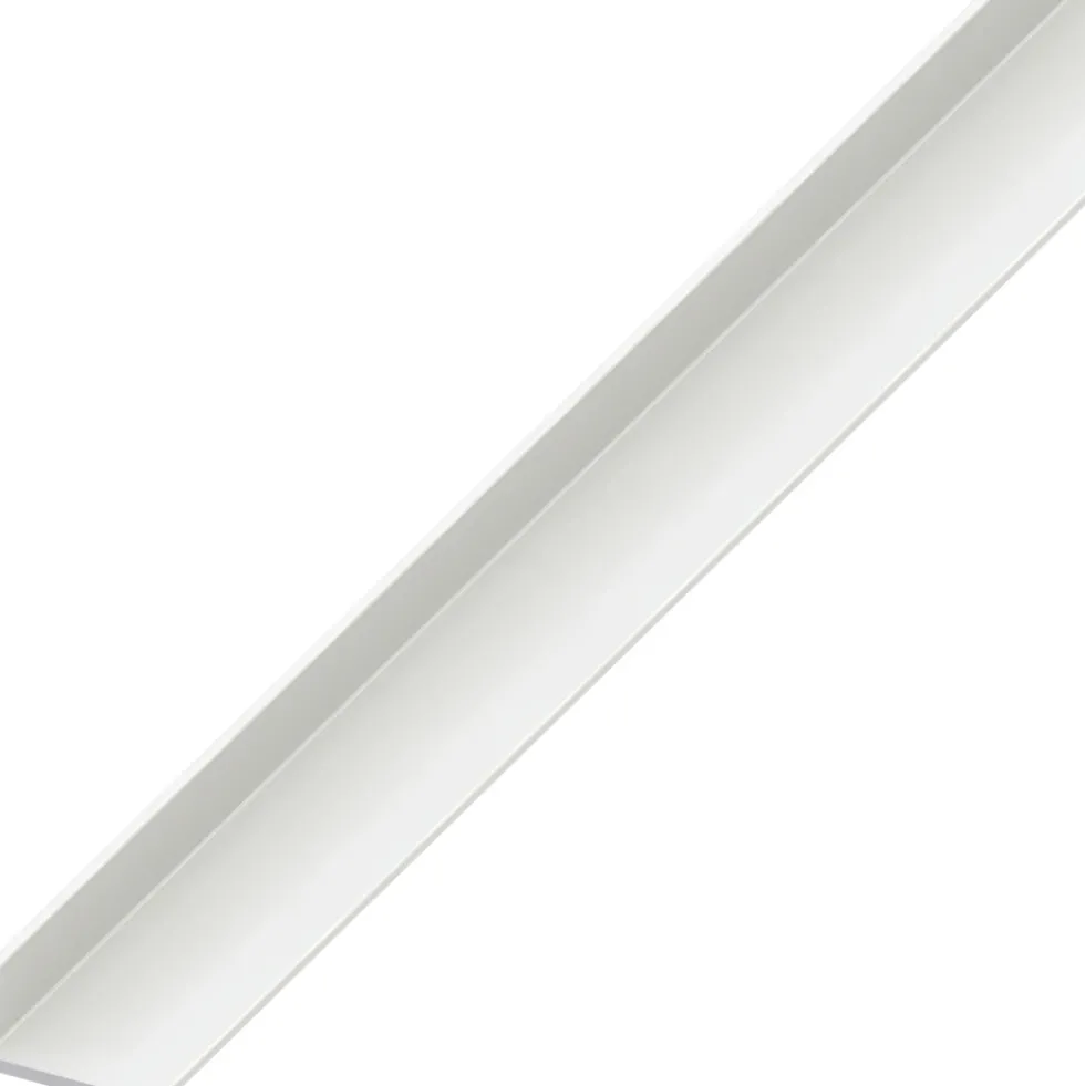 Winkelprofil ungleichschenklig PVC 2000 x 30 x 20 x 3 mm weiß