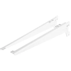 Winkelträger 1 Paar 280 mm in Weiss
