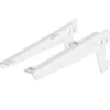 Winkelträger 1 Paar 180 mm in Weiss