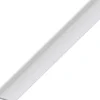 Winkel ungleichschenkligAluminium eloxiert 1000 x 35 x 20 x 2 mm silberfarben