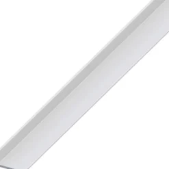 Winkel ungleichschenkligAluminium eloxiert 1000 x 35 x 20 x 2 mm silberfarben