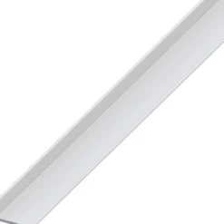 Winkel ungleichschenkligAluminium eloxiert 1000 x 25 x 20 x 1,5 mm silberfarben