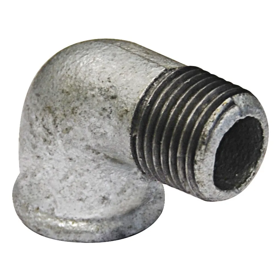 Winkel 90° verzinkt ½'' IG x ½'' AG