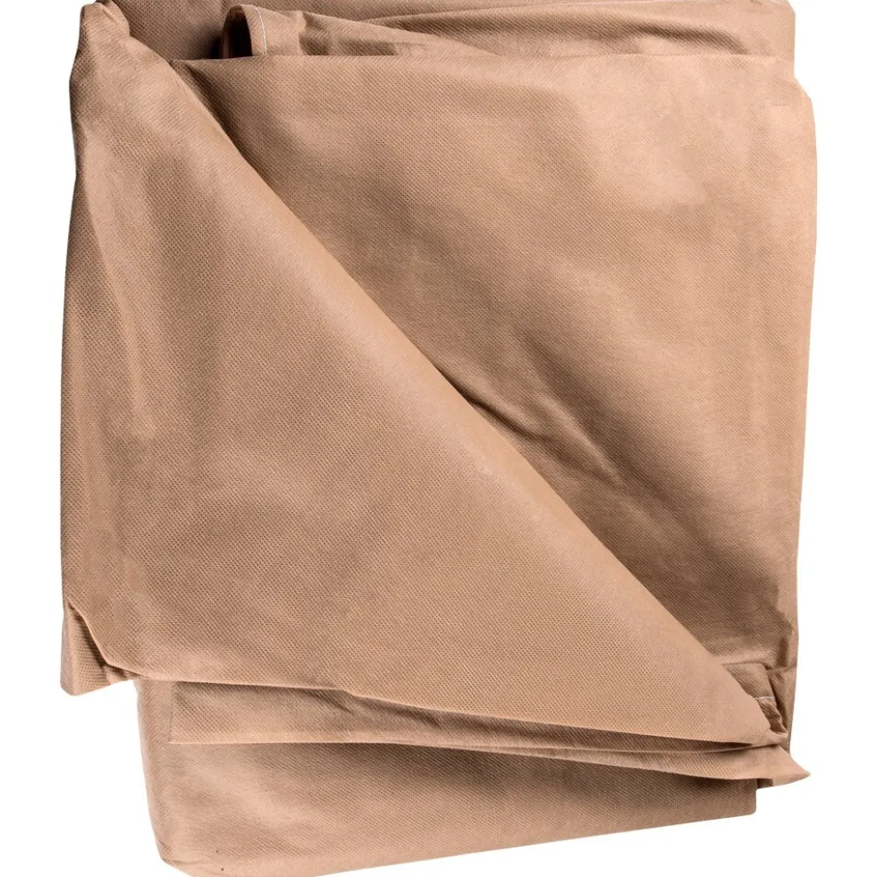 Winterschutzvlieshaube beige