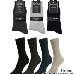 Wollsocken für Damen und Herren 1er-Pack, sortiert