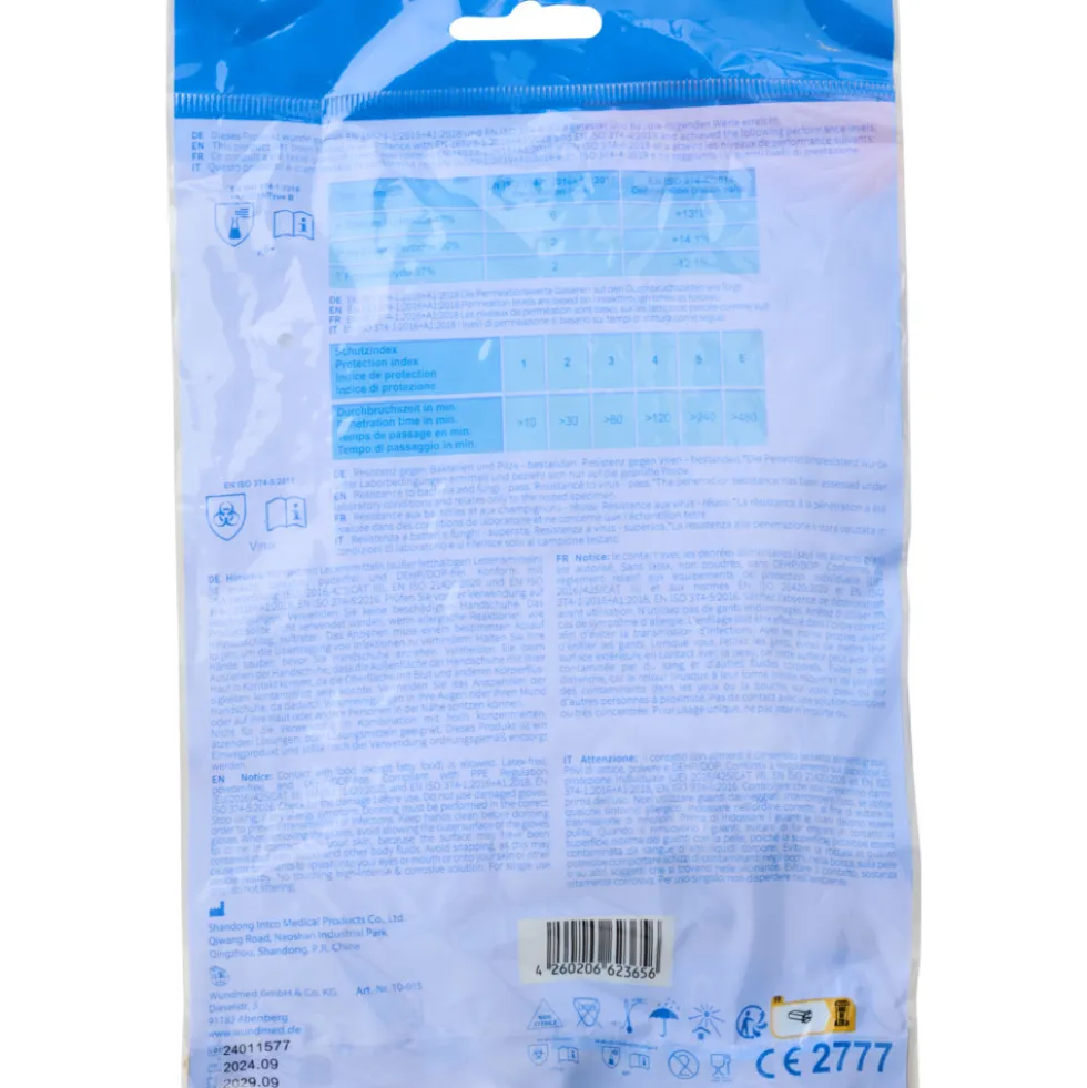 WUNDmed® Einmalhandschuhe Vinyl Gr. S/M, 10 Stück