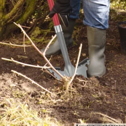 Wurzelspaten mit Sägezähnen 114 cm