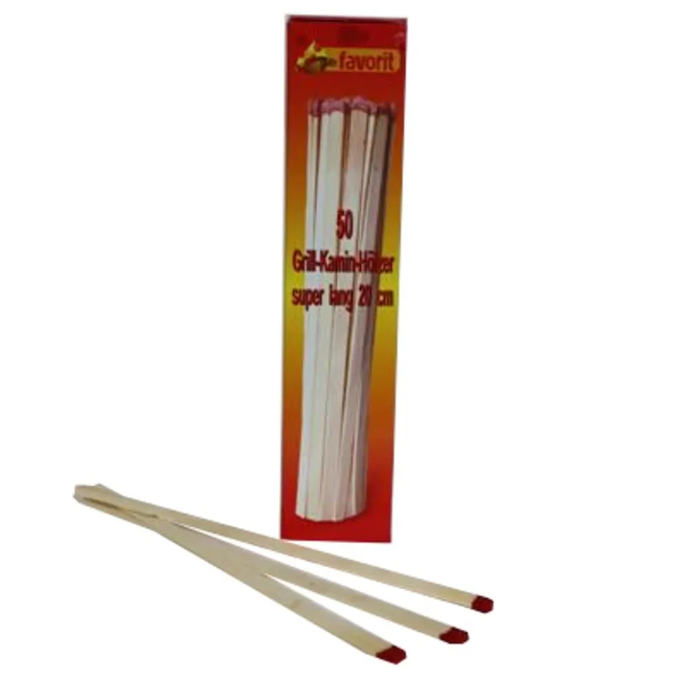 XXL-Kamin-Streichhölzer 50 Stück je 20 cm