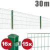 Zaunpaket MICHL ca. 1,2 m x ca. 30 m moosgrün verzinkt pulverbeschichtet