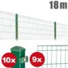 Zaunpaket MICHL ca. 0,8 m xca. 18 m moosgrün verzinkt pulverbeschichtet