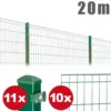 Zaunpaket MICHL ca. 1,2 m x ca. 20 m moosgrün verzinkt pulverbeschichtet