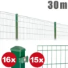 Zaunpaket MICHL ca. 0,8 m x ca. 30 m moosgrün verzinkt pulverbeschichtet