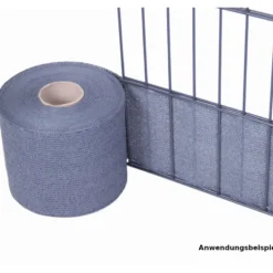 Zaun-Sichtschutz 35 m x 19 cm anthrazit mit 80 % Schattierung
