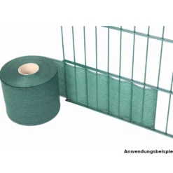 Zaun-Sichtschutz 35 m x 19 cm grün, 80 % Schattierung