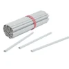 Zaun Sichtschutz und Windschutz A1-Blickdicht 1 Rolle, 19 cm Breit in Weißaluminium
