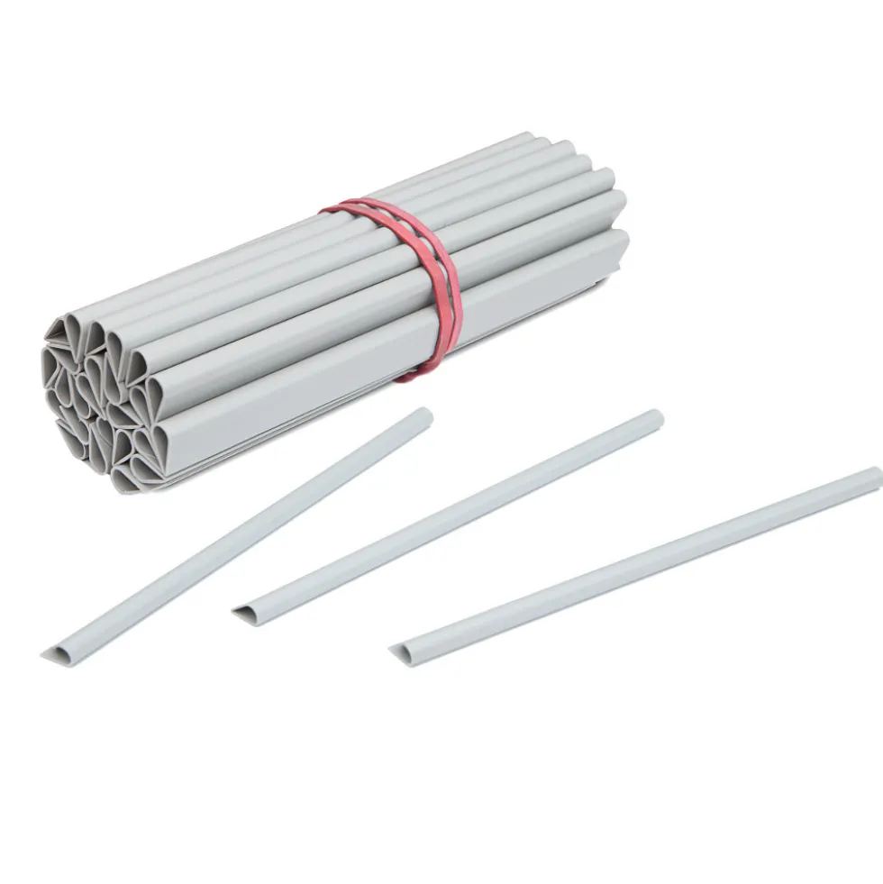 Zaun Sichtschutz und Windschutz A1-Blickdicht 1 Rolle, 19 cm Breit in Weißaluminium