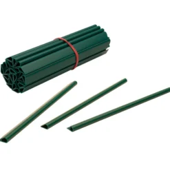 Zaun Sichtschutz und Windschutz A1-Blickdicht 19 cm Breit grün