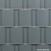 Zaun Sichtschutz und Windschutz A1-Blickdicht 3 Rollen mit Klemmschienen