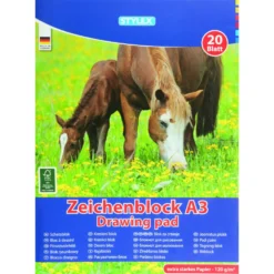 Zeichenblock A3 20 Blatt holzfrei