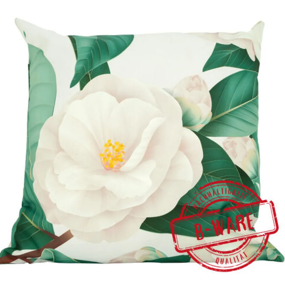 Zierkissen Outdoor White Flower - B-Ware