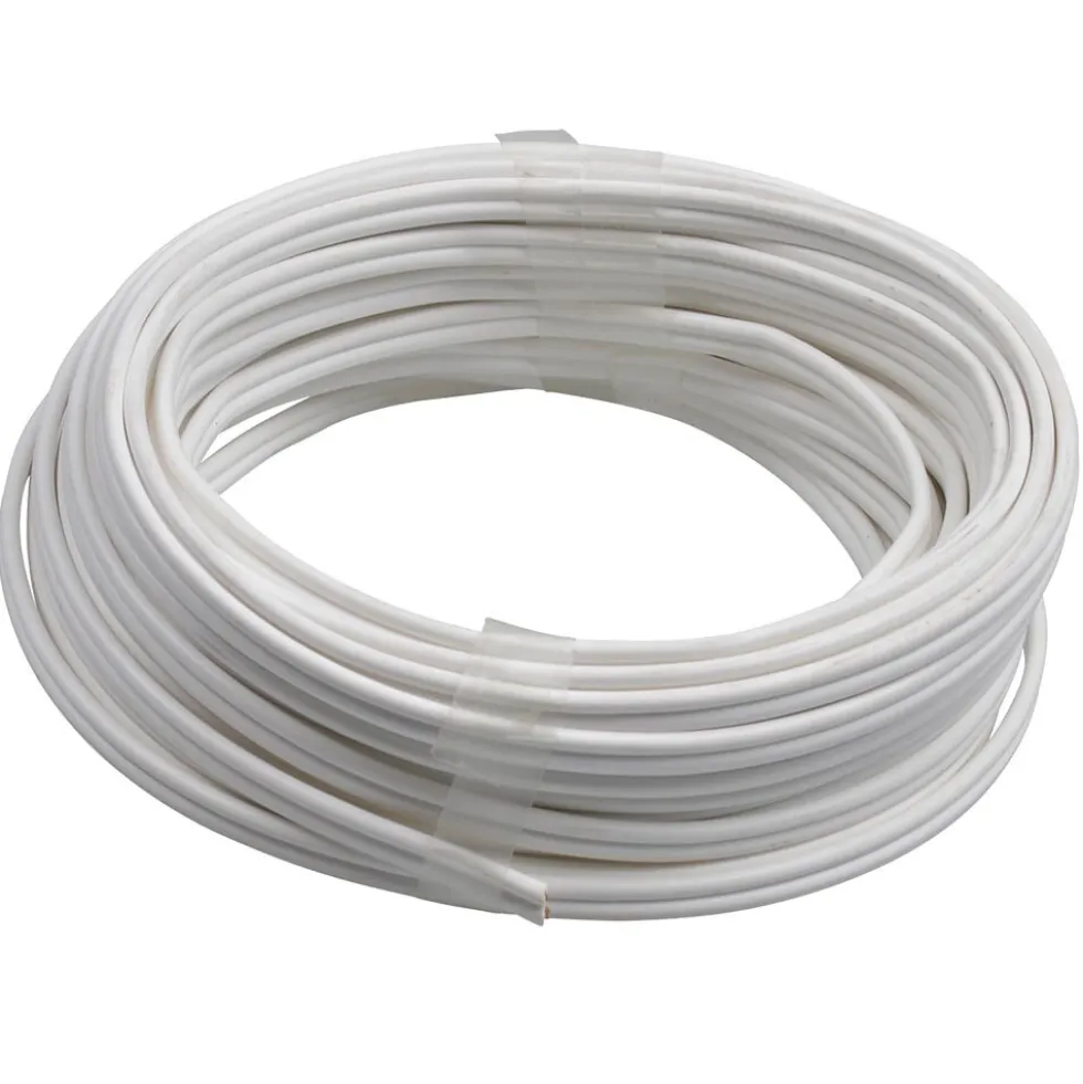 Zwillingsleitung XYFAZ 2 x 0,75 mm² 10 m in Weiß