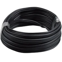 Zwillingsleitung XYFAZ 2 x 0,75 mm² 10 m in Schwarz