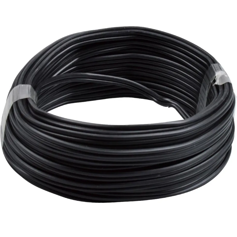 Zwillingsleitung XYFAZ 2 x 0,75 mm² 10 m in Schwarz