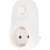 Zwischenstecker mit Dimmer 40 - 280 Watt weiß